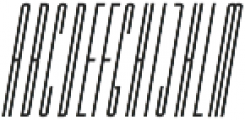Vibe Condensed Italic otf (400) Font UPPERCASE