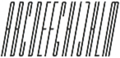 Vibe Condensed Italic otf (400) Font LOWERCASE