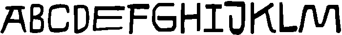 Vibe Maker Sans Regular otf (400) Font UPPERCASE