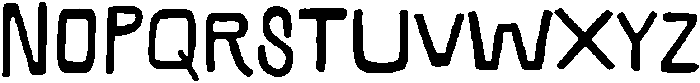 Vibe Maker Sans Regular otf (400) Font UPPERCASE