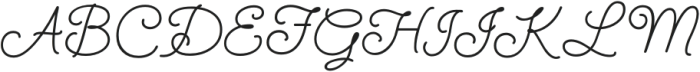 Vibey Regular otf (400) Font UPPERCASE