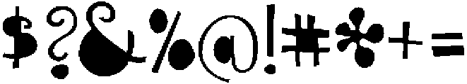 Vibranova Regular otf (400) Font OTHER CHARS