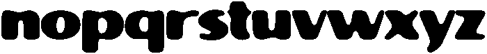 Vicente Regular otf (400) Font LOWERCASE