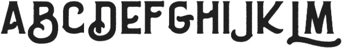 Victor Serif Rough otf (400) Font UPPERCASE