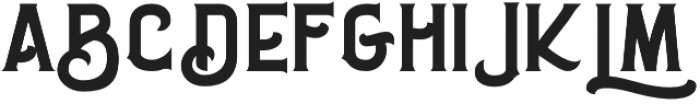 Victor Serif otf (400) Font UPPERCASE