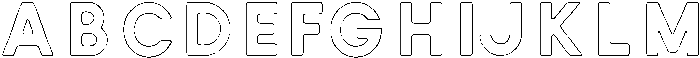 Victoria ROUNDED OUTLINE otf (400) FONT