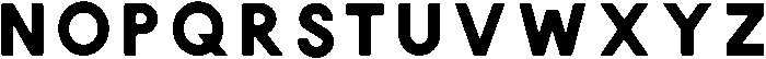Victoria ROUNDED otf (400) Font UPPERCASE