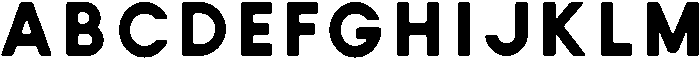 Victoria ROUNDED ttf (400) Font UPPERCASE
