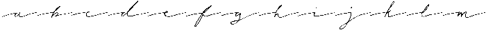 Victoria Script otf (400) Font UPPERCASE