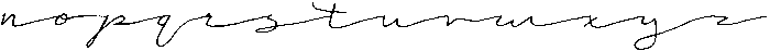 Victoria Script otf (400) Font LOWERCASE
