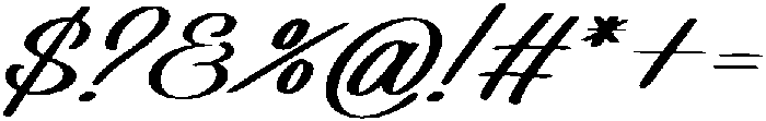 Victoria otf (400) Font OTHER CHARS