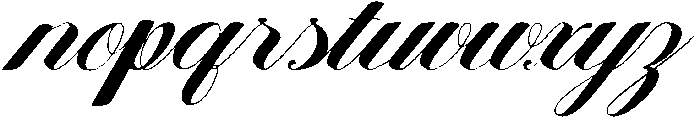 Victoria otf (400) Font LOWERCASE
