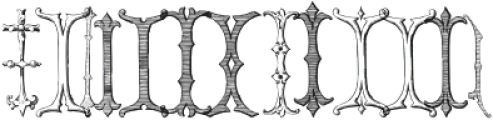 Victorian Alphabets I Regular otf (400) Font LOWERCASE