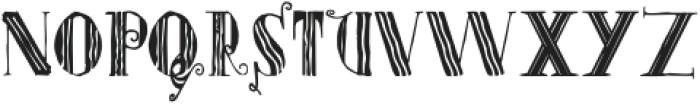 Victorian Alphabets Three Regular ttf (400) Font LOWERCASE