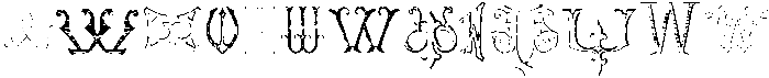 Victorian Alphabets W Regular otf (400) FONT