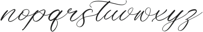 Victorian Heritage Italic otf (400) Font LOWERCASE