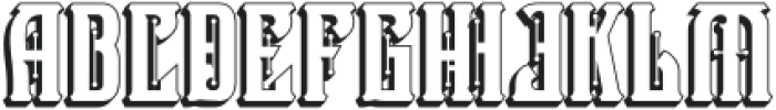 Victorian Supremacy Extrude 2 otf (400) Font