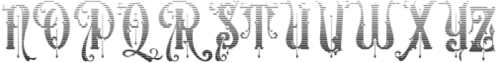 Victorian Supremacy Gradient 1 otf (400) Font UPPERCASE
