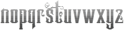 Victorian Supremacy Gradient 1 ttf (400) Font LOWERCASE