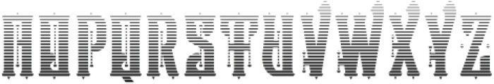 Victorian Supremacy Gradient 3 ttf (400) Font UPPERCASE