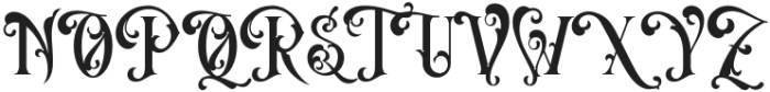 VictorianDecade-Regular1 otf (400) Font UPPERCASE