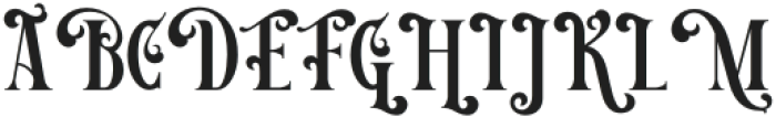 VictorianDecade-Regular3 otf (400) Font UPPERCASE