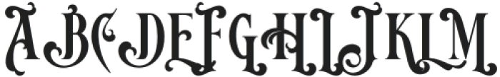 VictorianDecade-Regular4 otf (400) Font UPPERCASE