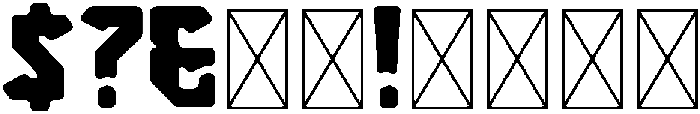 Victory Bold otf (700) Font OTHER CHARS