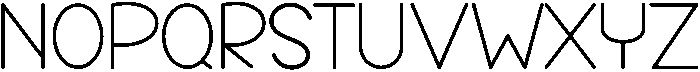 Victory Regular otf (400) Font LOWERCASE
