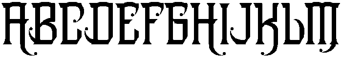 Victory Regular otf (400) Font UPPERCASE