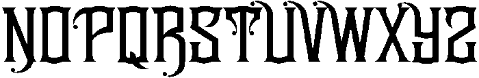 Victory Regular otf (400) Font UPPERCASE