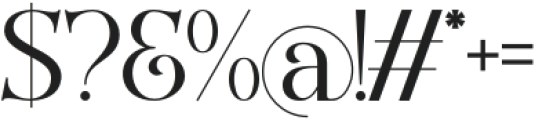 Victoshe Regular otf (400) Font OTHER CHARS
