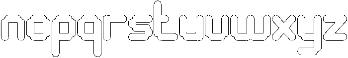 Video Games-Hollow otf (400) Font LOWERCASE