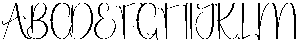 Vidiography Regular otf (400) Font UPPERCASE