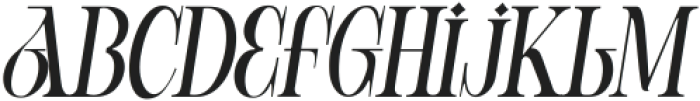 Vienna Oblique ttf (400) Font LOWERCASE
