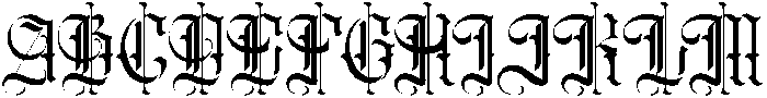 Vighty otf (400) Font UPPERCASE