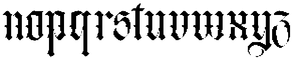Vighty otf (400) Font LOWERCASE