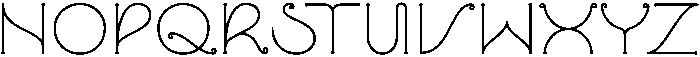 Vignelo Regular otf (400) Font LOWERCASE