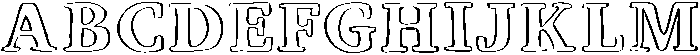 Viktoria ttf (400) Font UPPERCASE