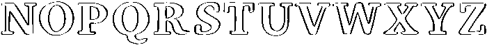 Viktoria ttf (400) Font UPPERCASE