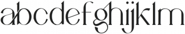Vilaka Modern Serif Font otf (400) Font LOWERCASE