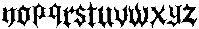 Vilaxus Regular otf (400) Font LOWERCASE