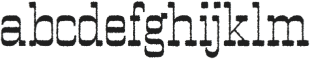 Vilkey Rough otf (400) Font LOWERCASE