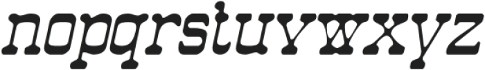 VilkeyBlur-Italic otf (400) Font LOWERCASE