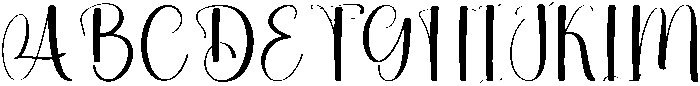 Village Regular otf (400) Font UPPERCASE