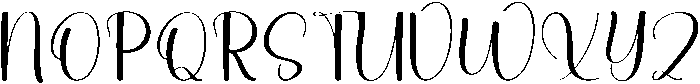 Village Regular otf (400) Font UPPERCASE
