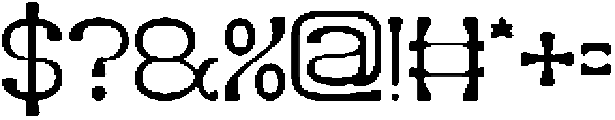 Village Serenity otf (400) Font OTHER CHARS