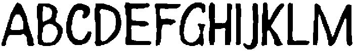 Vilmorath Regular otf (400) Font UPPERCASE