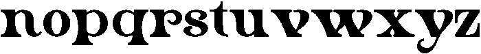 Vineca Regular otf (400) Font LOWERCASE