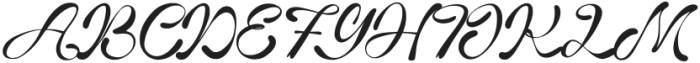 Vinecta Regular otf (400) Font UPPERCASE